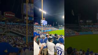 Take me out to the ball game part2⚾️ inドジャースタジアム #大谷翔平 #ドジャース #メジャーリーグ #shoheiohtani #mlb #ロサンゼルス
