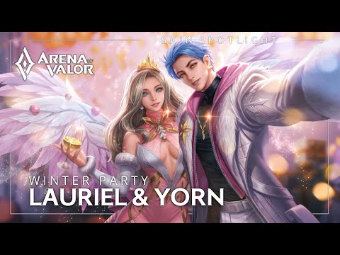 Skin Spotlight: Lauriel & Yorn — Winter Wonderland | Arena of Valor | TiMi