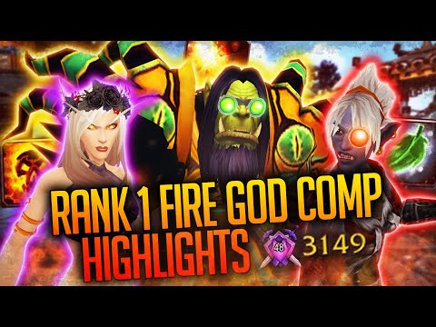 Rank 1 Fire God Comp 3v3 Sinful Gladiator
