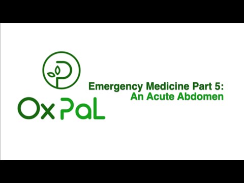 OxPal Emergency Medicine Part 5: An Acute Abdomen