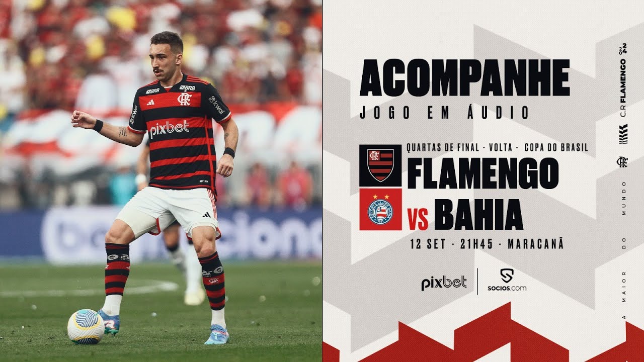 Copa do Brasil - Quartas de Final - Jogo 2 | Flamengo x Bahia - PRÉ E PÓS-JOGO EXCLUSIVO FLATV