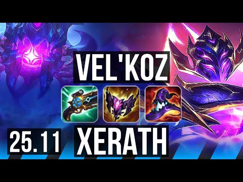 VEL'KOZ vs XERATH (MID) | Legendary | EUW Diamond | 25.11