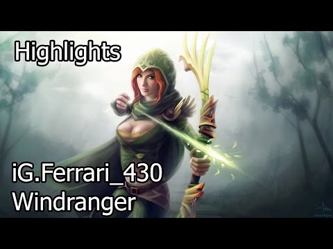 Ferrari_430 Windranger (26/2) - Dota 2 MMR Highlights