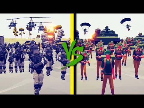 SCP TEAM vs WW2 ARMY - Totally Accurate Battle Simulator TABS