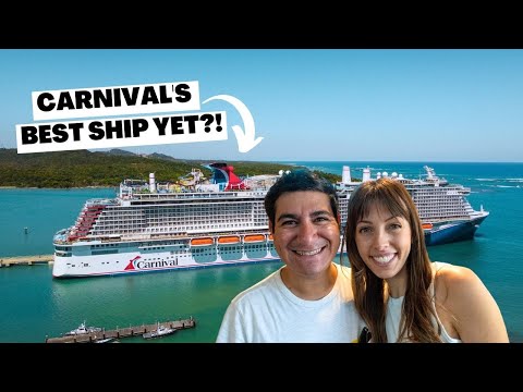 Boarding a NEW Cruise Ship! Carnival Celebration Ship Tour 2023 + Review