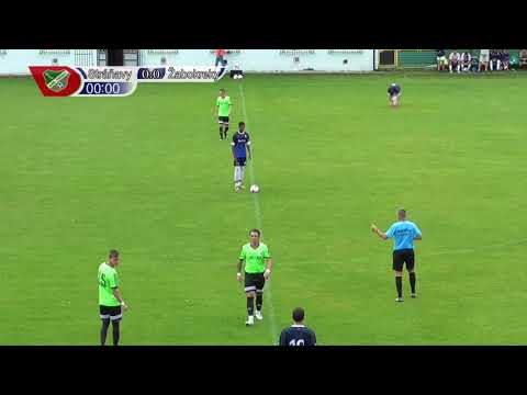 OŠK Baník Stráňavy - FK Slovan Žabokreky 5:2 (1:1)