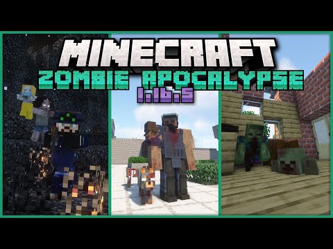 These Mods Turn Minecraft 1.16.5 into a Horrifying Zombie Apocalypse!