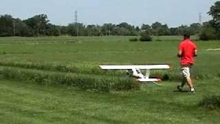 preview picture of video '5 meter r/c glider and tow plane'