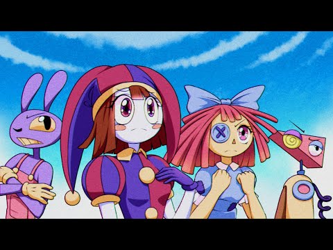 The Amazing digital circus but its a 90s anime - TADC Animations