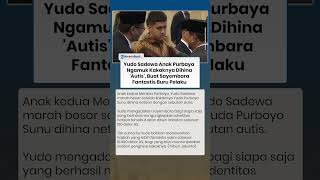 Yudo Sadewa Anak Purbaya Murka Kakaknya Dihina 'Autis', Buat Sayembara Fantastis Buru Pelaku