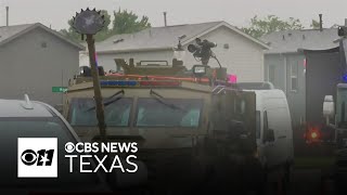 Man allegedly holding one person hostage inside Denton County home, police say