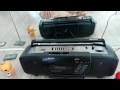 Sony Cfs 305 Radio Tape Auto Reverse And Sub Inside