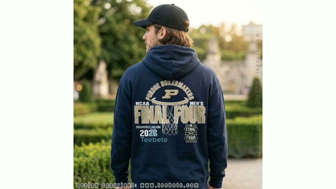 Purdue Boilermakers 2026 Final Four Basketball Tee