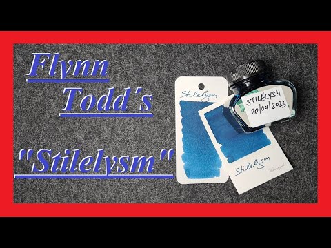 Flynn Todd´s  Tintenmischung "Stilelysm" - Review Deutsch