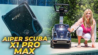 Aiper Scuba X1 Pro Max | Robotic Pool Cleaner | Swimming Pool Care