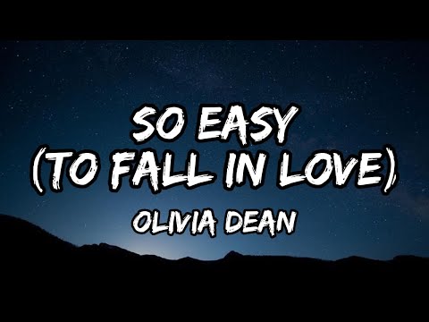 Olivia Dean - So Easy (To Fall In Love) (Lyrics)