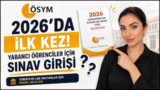 Türkiye'de Lise Okuyan Yabancılar YKS Tercihini Nasıl Yapacak? (2026 R