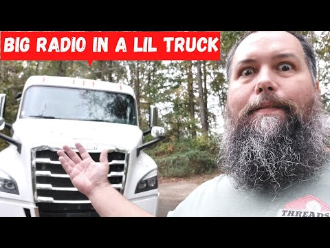 Installing a "BIG" CB radio in a Freightliner Cascadia. Why I haven't made new videos