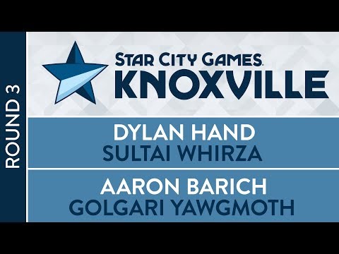 SCGKNOX: Round 3 - Dylan Hand VS Aaron Barich | Modern