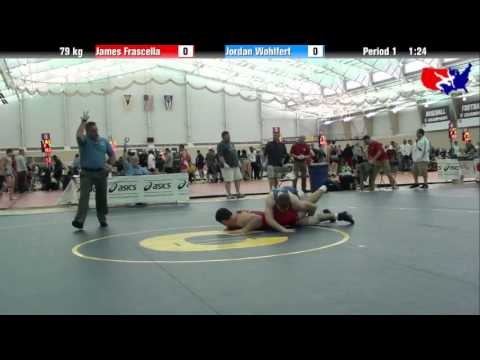 James Frascella vs. Jordan Wohlfert at 2013 ASICS University Nationals - FS