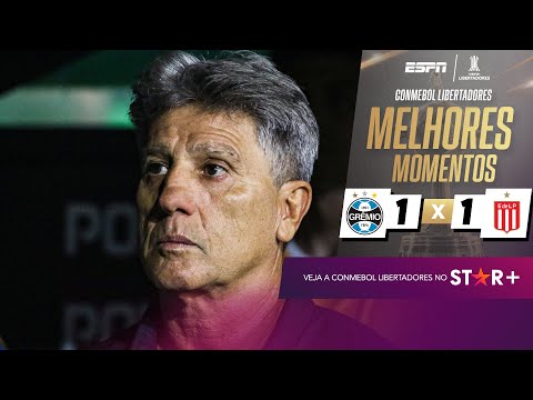 Gols e lances de Grêmio x Estudiantes