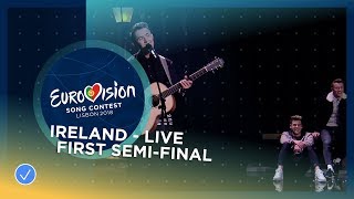 Ryan O’Shaughnessy - Together - Ireland - LIVE - First Semi-Final - Eurovision 2018