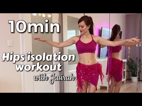 10 MIN HIPS ISOLATION WORKOUT with Jasirah