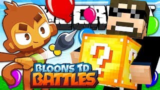 BLOONS TD *LUCKY BLOCKS* CHALLENGE in Minecraft!