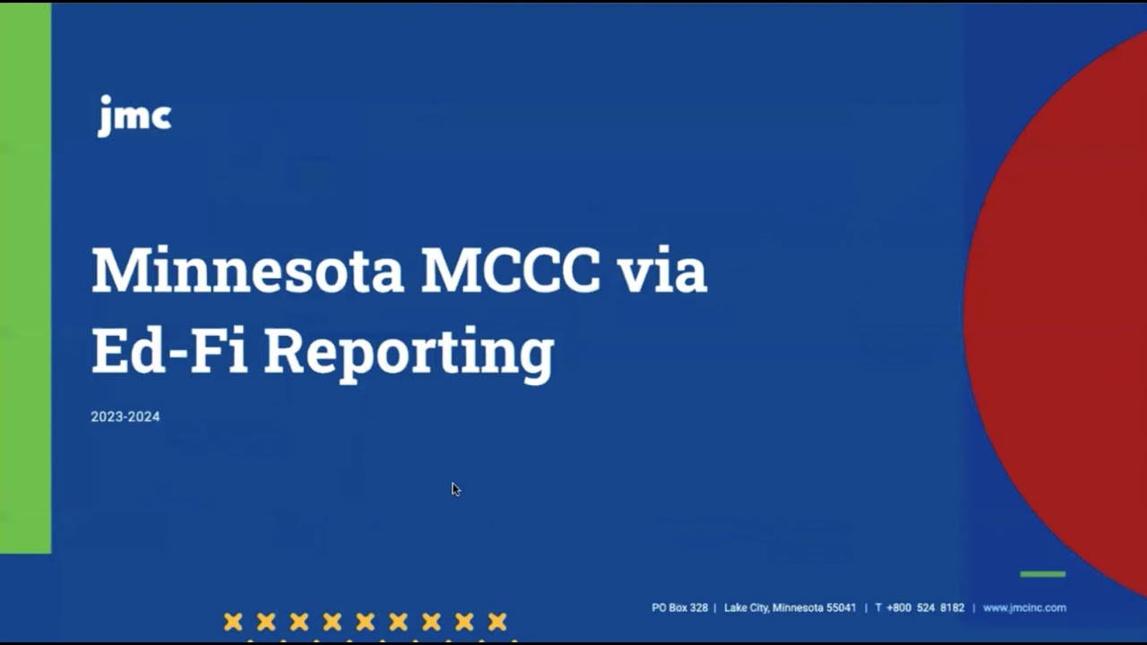 MN MCCC Ed Fi Reporting