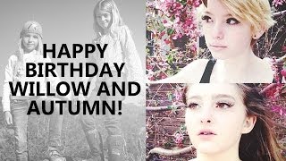 Happy 14th Birthday, Willow &amp; Autumn Shields!