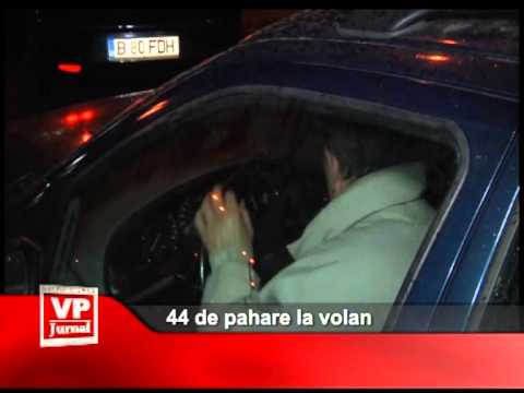 44 de pahare la volan