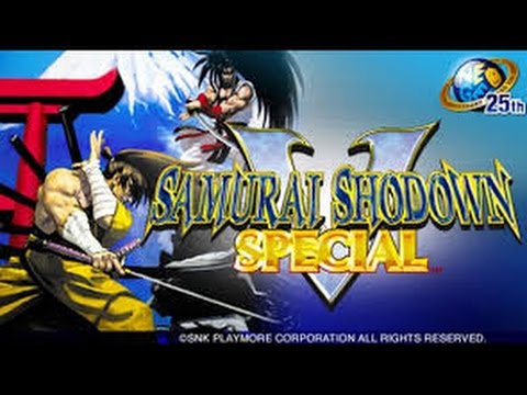 Samurai Showdown V Special (unfixed) AES Playthrough!