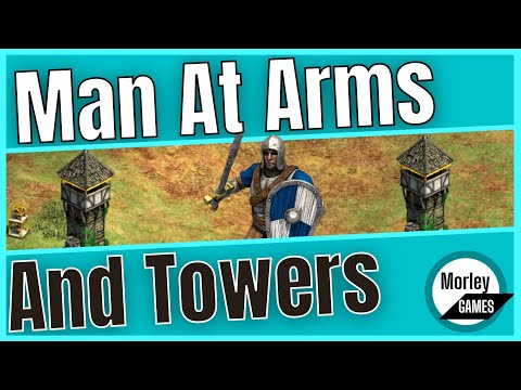 AOE2 Man at Arms Rush and Towers Build Order