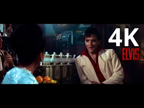 Elvis Presley - City By Night (4K Music Video) Remastered | Double Trouble (1967) | Elvis Sings Jazz