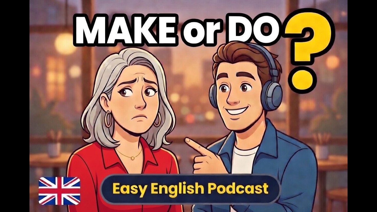 MAKE vs DO in English — Most Learners Get This Wrong Every Day