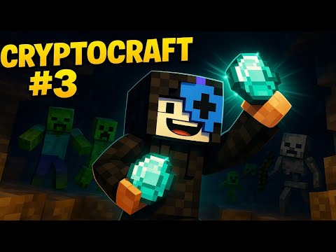 CRYPTOCRAFT #3 – HO TROVATO I DIAMANTI NELLA CAVERNA SEGRETA! 💎