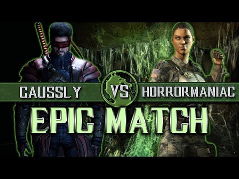 Mortal Kombat X: Gaussly vs Horror Maniac FT10 (EPIC MATCH!)
