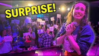 I Got The Biggest Surprise On Stage! I Feel So LOVED!