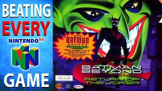Beating EVERY N64 Game - Batman Beyond Return Of The Joker (133/394)
