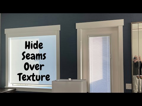 Hiding Seams When Wallpapering Over Texture - Spencer Colgan