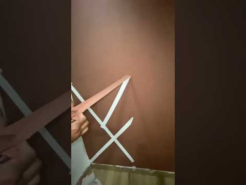 Mise en peinture de notre chambre à coucher.