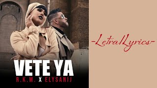 Download lagu R.K.M. and ELYSANIJ - Vete Ya - Letra / Lyrics mp3 Download lagu R.K.M. and ELYSANIJ - Vete Ya - Letra / Lyrics mp3