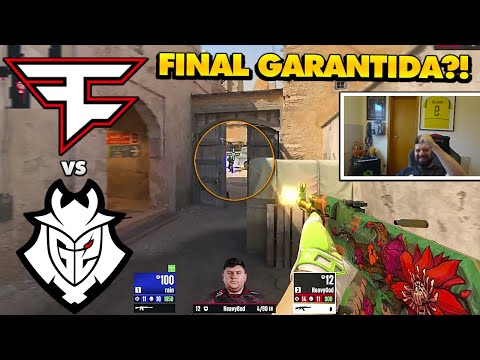 QUEM VAI TOMAR UMA SURRA PRO FURIA? Melhores Momentos: FAZE vs G2 - BLAST LONDON