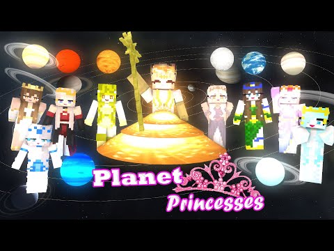 Cute Planet Princesses Help the Poor Handsome Boys: Monster School : Minecraft Animation