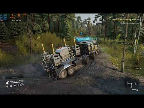 SnowRunner Walkthrough Part 189 - "Georesearch - Starting Point"[2160p60]