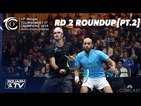 Squash: Tournament of Champions 2019 - Men's Rd 2 Roundup [Pt.2]