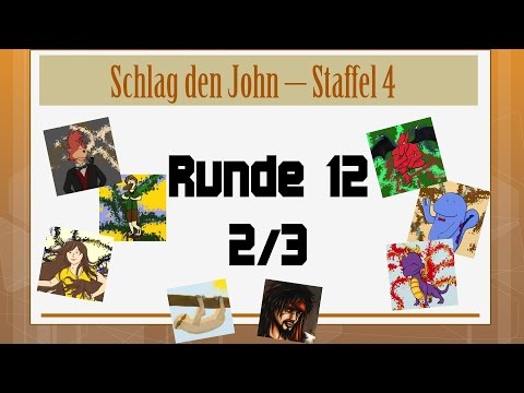 Schlag den John Staffel 4 - Matchball, Runde 12: Der flotte Dreier (2/3) [German/Deutsch Gameshow]