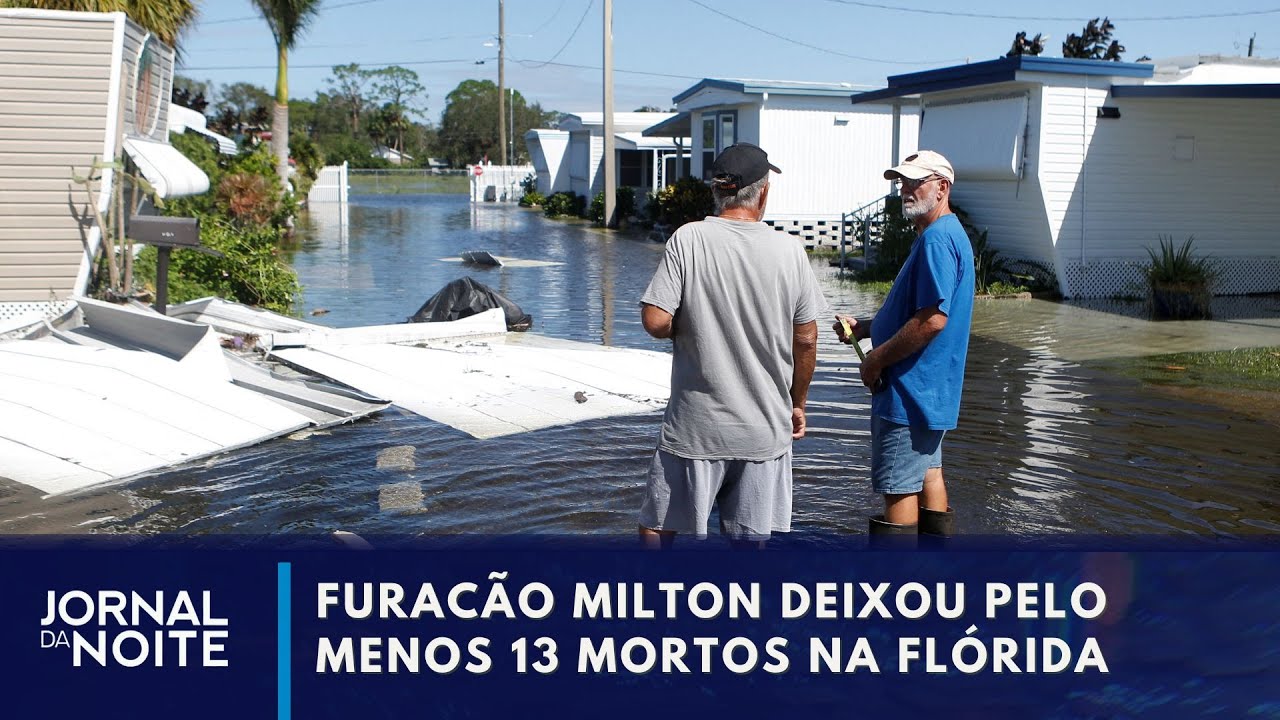 Furacão: mobilização evitou mais vítimas | Jornal da Noite