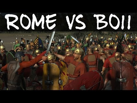 Total War Rome 2 Online Battle 153 Rome vs Boii
