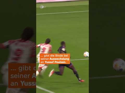 RB Leipzig spielt mit vier Kapitänen | sportstudio | #shorts